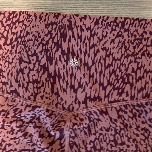 Athleta Salutation Stash Pocket II Printed7/8 Tight Legging Women’s 3X Plus - Picture 9 of 11